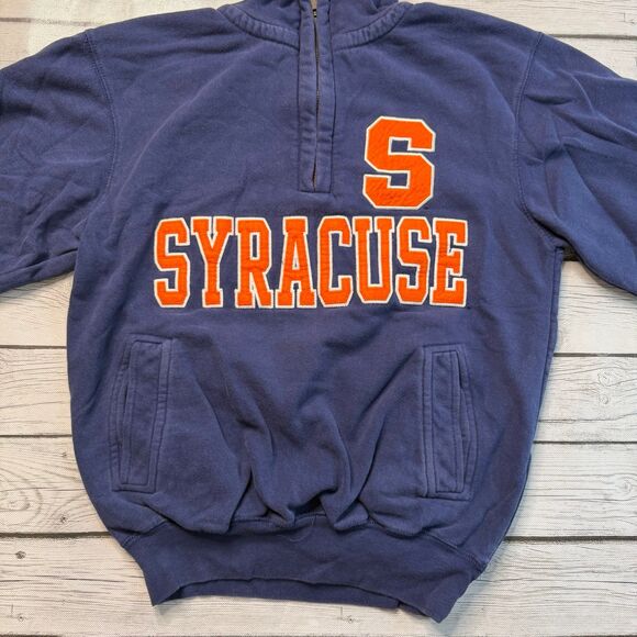 Syracuse women’s MV Sport Vintage Fleece Quarter Zip - Picture 2 of 6